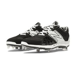 New Deadstock New Balance 3000 L3000BK2 Metal Baseball Cleats Black/White